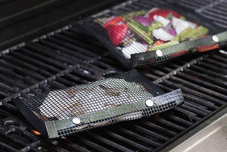 Mesh grill on sale bag